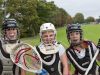 Schoolgirls of Queen Anne's School when playing lacrosse